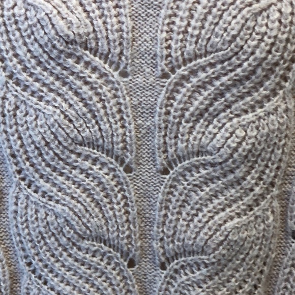 Vero Moda Pink champagne sweater chunky knit SZ L oversized EUC - Picture 5 of 8